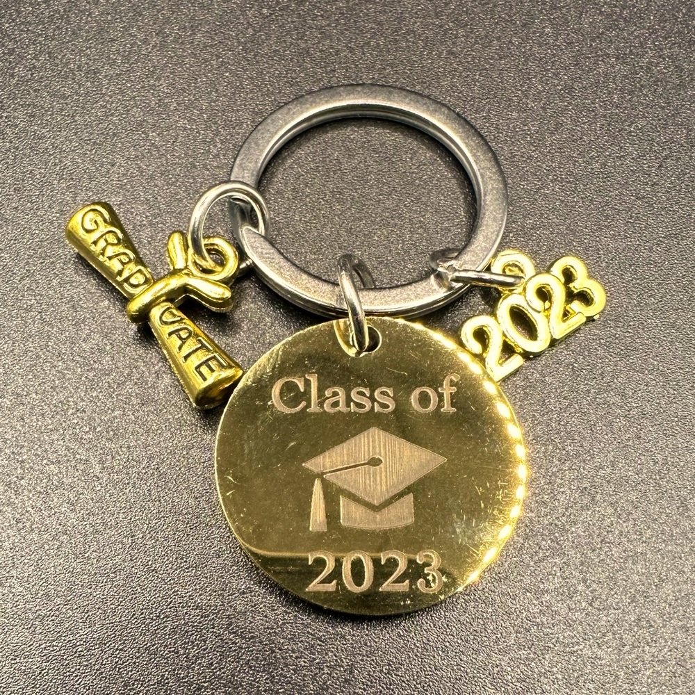 Graduation Gifts for Him Her Class of 2023 Seniors Students Keychain
